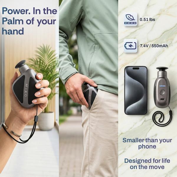 Miko Pulse Go Portable Massage Gun #7