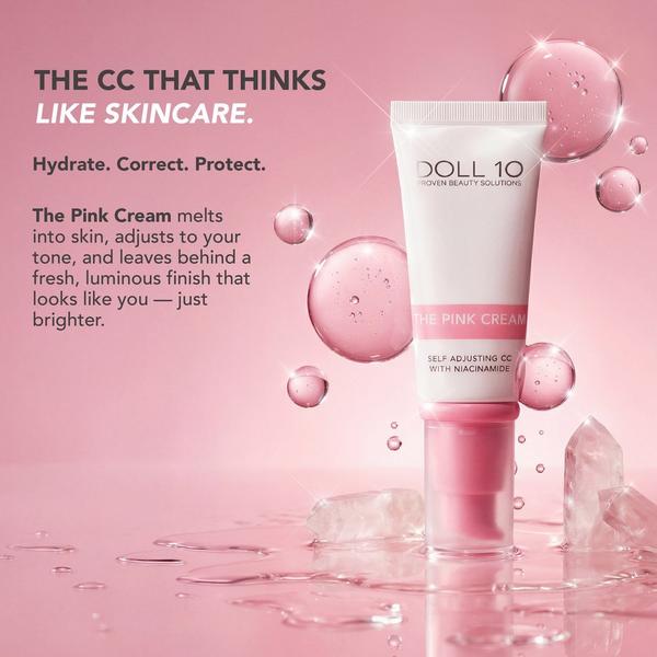 Doll 10 The Pink Cream Self Adjusting CC with Niacinamide #2