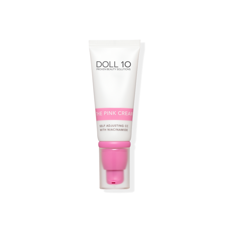 DOLL PINK 美顔器 セラム クリーム セット The Pink Cream Self Adjusting CC with Niacinamide – Doll 10 Beauty