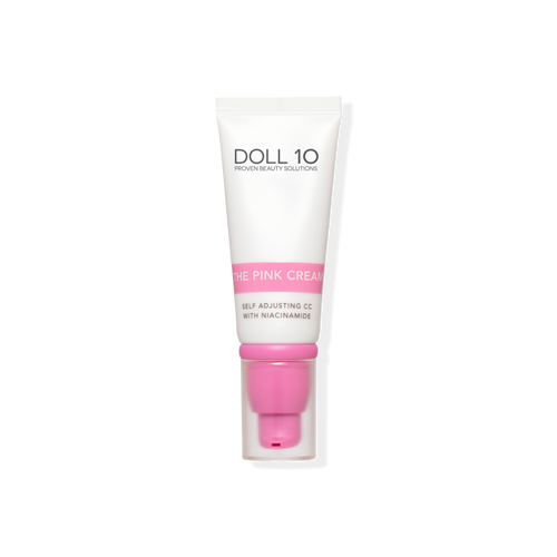 DOLL PINK 美顔器 セラム クリーム セット Doll 10 - Shade 1 The Pink Cream Self Adjusting CC with