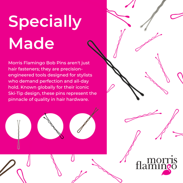 Morris Flamingo Hair Bob Pins #5