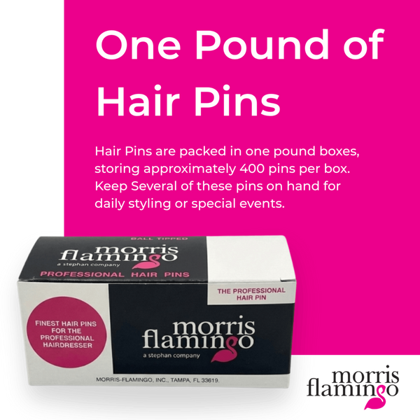Morris Flamingo 3" Hair Pins #4