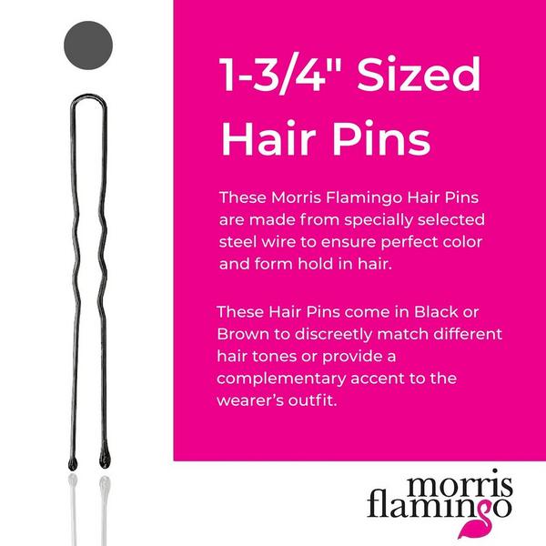 Morris Flamingo 1-3/4" Hair Pins #3