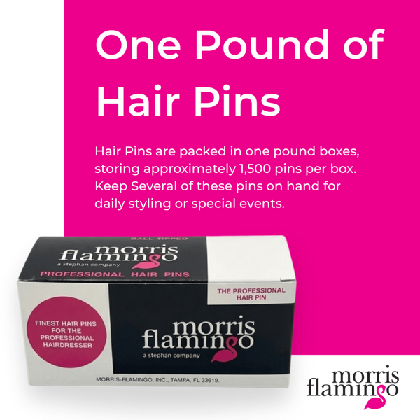 Morris Flamingo 1-3/4" Hair Pins #4