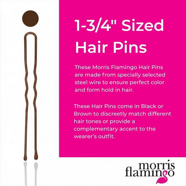 Morris Flamingo 1-3/4" Hair Pins #3