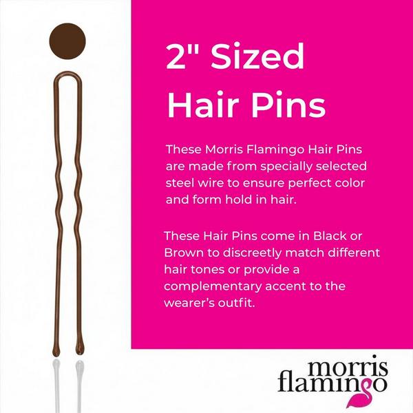 Morris Flamingo 2" Hair Pins #3