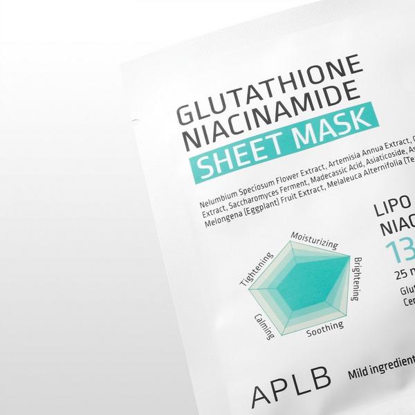 APLB Glutathione Niacinamide Sheet Mask #2