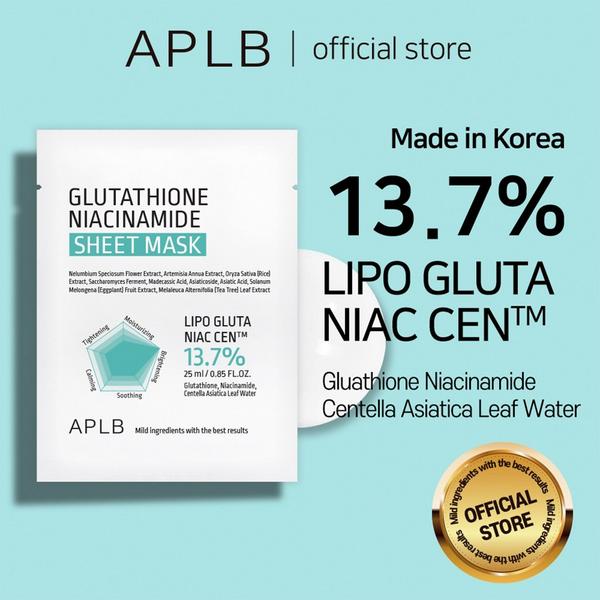 APLB Glutathione Niacinamide Sheet Mask #8