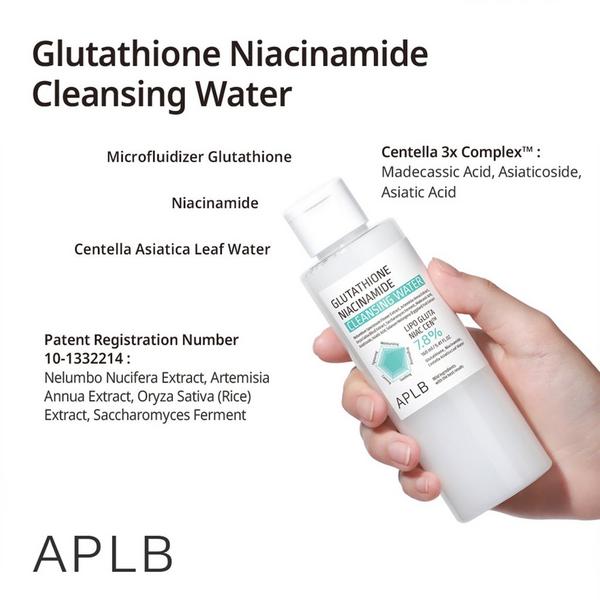 APLB Glutathione Niacinamide Cleansing Water #7