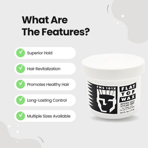 FMS Flat Top Hair Styling Wax #3