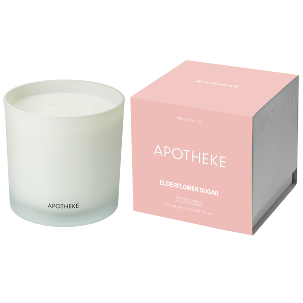 APOTHEKE Elderflower Sugar Scented Candle #1