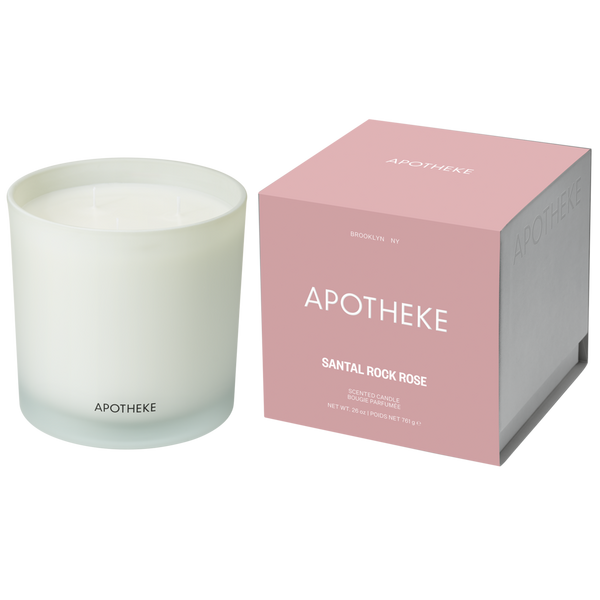 APOTHEKE Santal Rock Rose 3-Wick Scented Candle #1