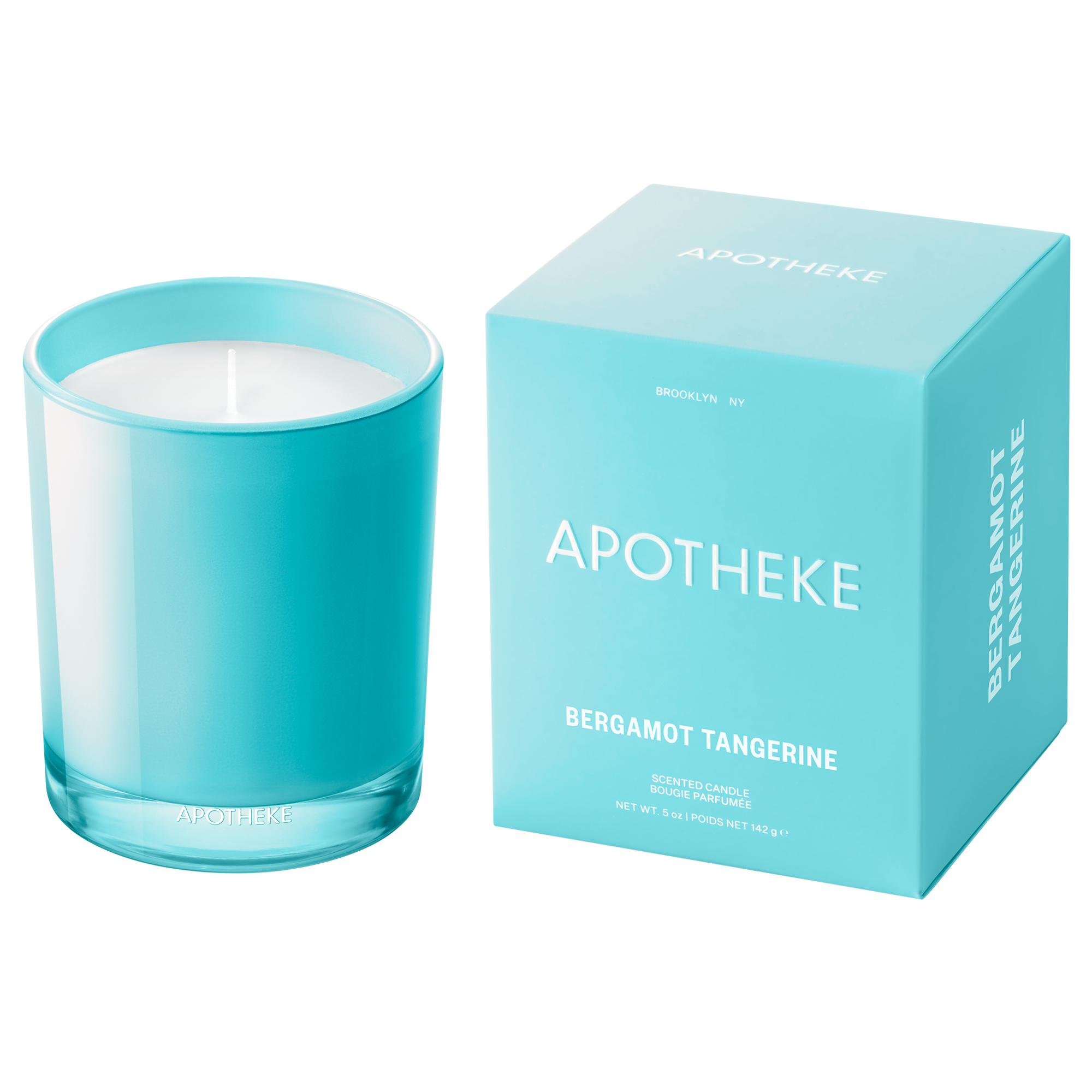 APOTHEKE Bergamot Tangerine Scented Candle #1