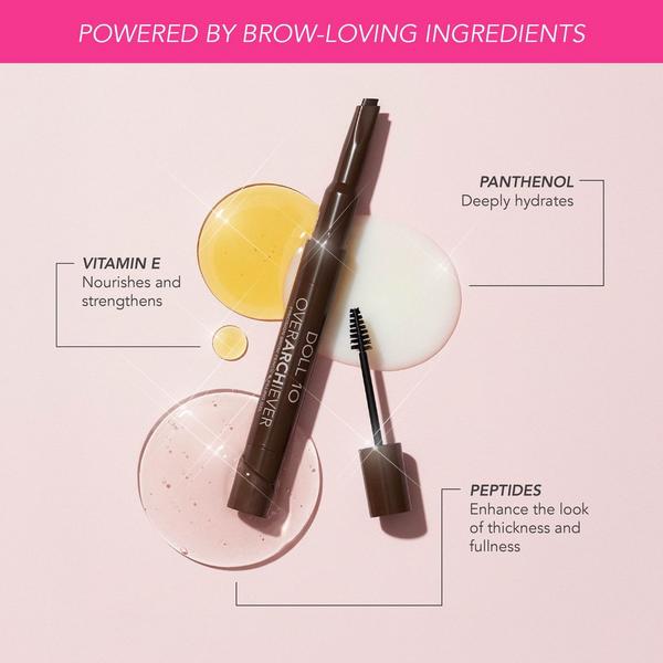 Doll 10 Overarchiever Precision Brow Pencil and Filling Gel #3