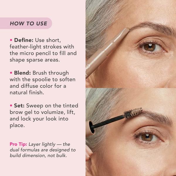 Doll 10 Overarchiever Precision Brow Pencil and Filling Gel #6
