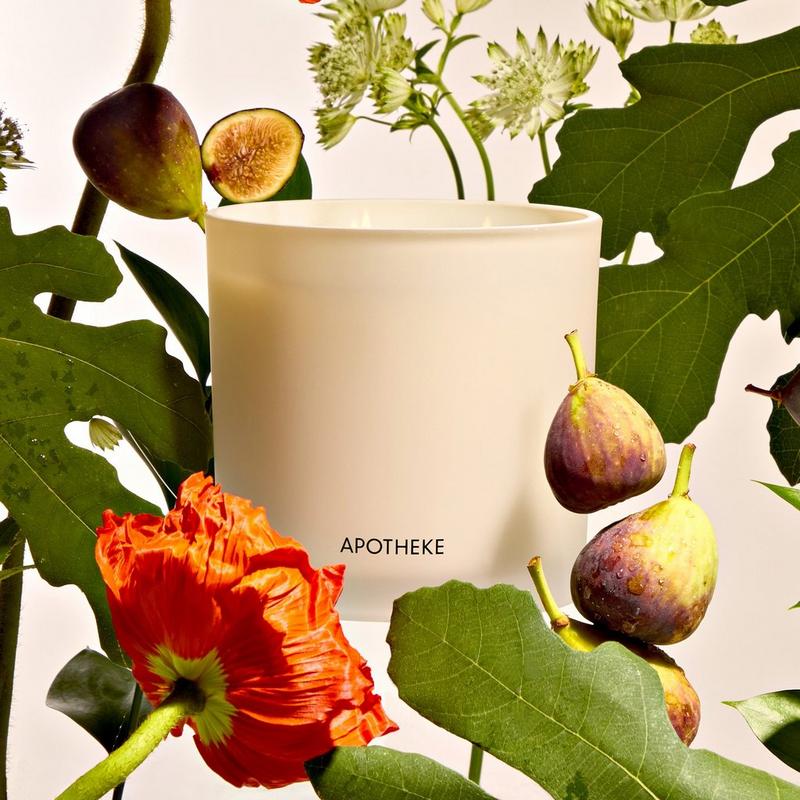 APOTHEKE - 26 oz (3-Wick) Fig and Olive Leaf Scented Candle | Ulta