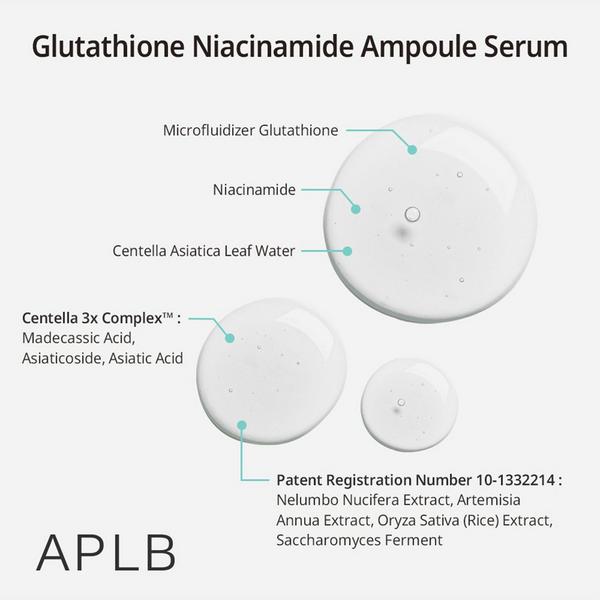 APLB Glutathione Niacinamide Ampoule Serum #7