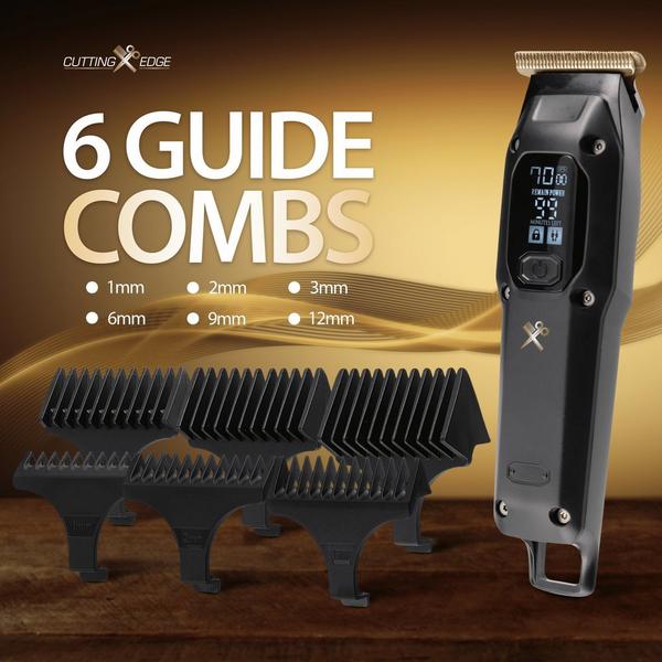 Cutting Edge Rechargeable LCD T-Blade Electric Shaver for Men – Beard & Hair Grooming Kit #2