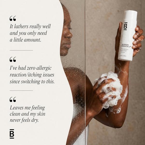 Blossom Essentials Total Moisture Body Wash - Gentle Moisturizing Wash for Dry, Sensitive Skin #5