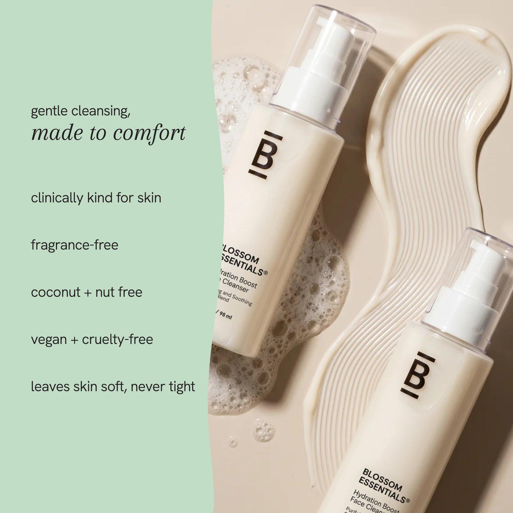 Увлажняющий кремовый очиститель для лица Blossom Essentials Hydration Boost — фото 5