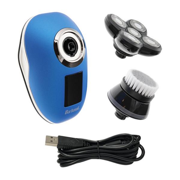 Barbasol Shaving Wet & Dry 5-Head Electric Shaver with LCD & Brush #6