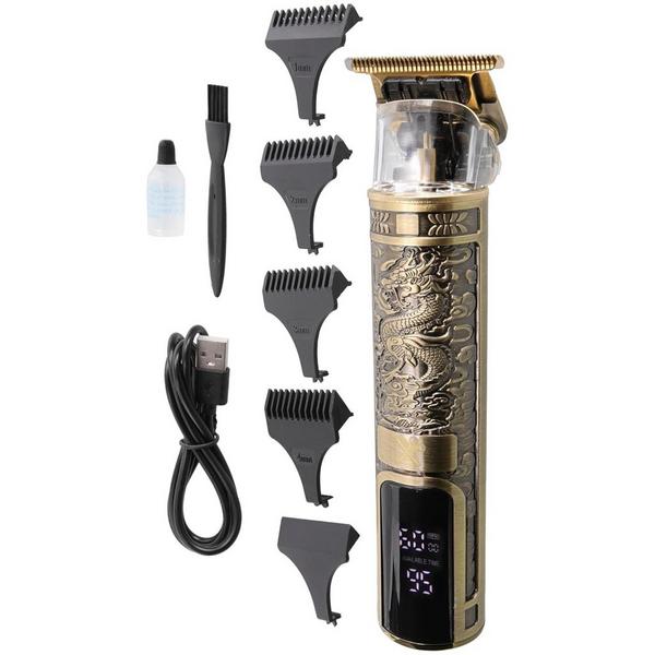 Cutting Edge Men’s LCD Zero-Gap T-Blade Hair & Beard Trimmer (Dragon Design) #6