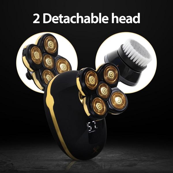 Cutting Edge LCD Display Rechargeable Wet & Dry Hypoallergenic Head Shaver for Men #5