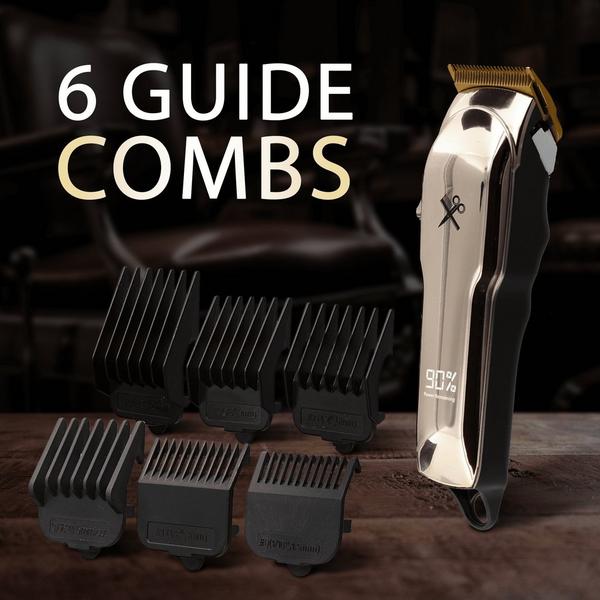 Cutting Edge Cordless Rechargeable Men’s Hair Clippers with Ceramic Blade & 6 Guide Combs #5