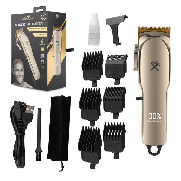 Cutting Edge Cordless Rechargeable Men’s Hair Clippers with Ceramic Blade & 6 Guide Combs #7