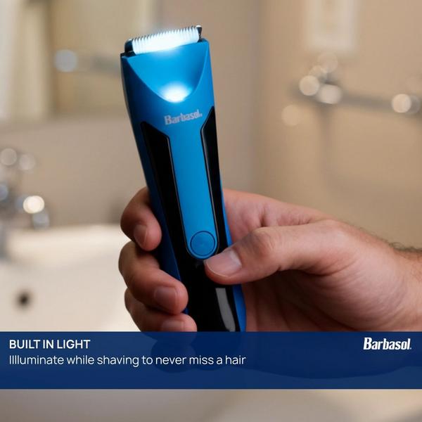 Barbasol Shaving Rechargeable Cordless Waterproof LCD Screen Ceramic Body Hair Trimmer #7