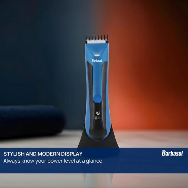 Barbasol Shaving Rechargeable Cordless Waterproof LCD Screen Ceramic Body Hair Trimmer #2