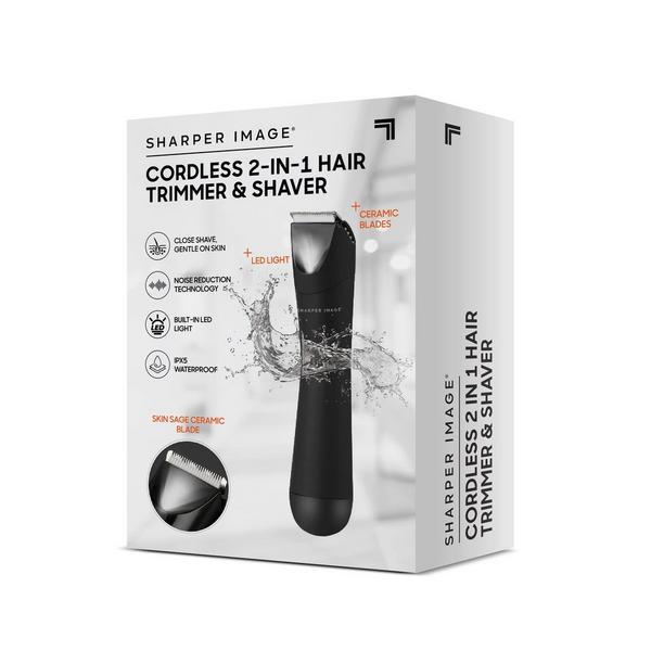 Sharper Image Cordless 2-In-1 Hair Trimmer & Shaver #2