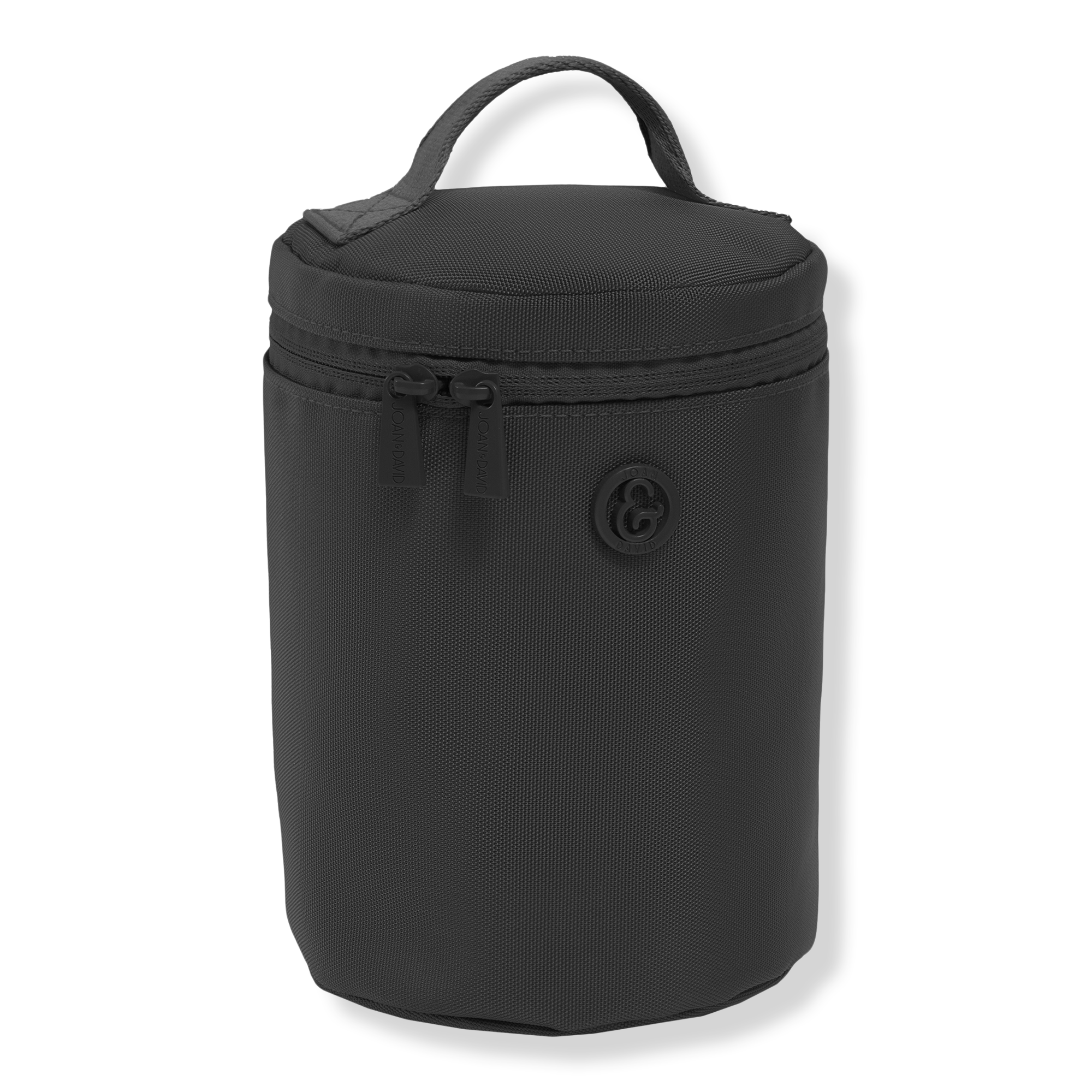 Joan & David 1680 Denier Nylon Top Handle Cylinder Cosmetic Case #1