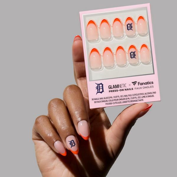 Glamnetic x Fanatics Nail Detroit Tigers Press-On Nails #2
