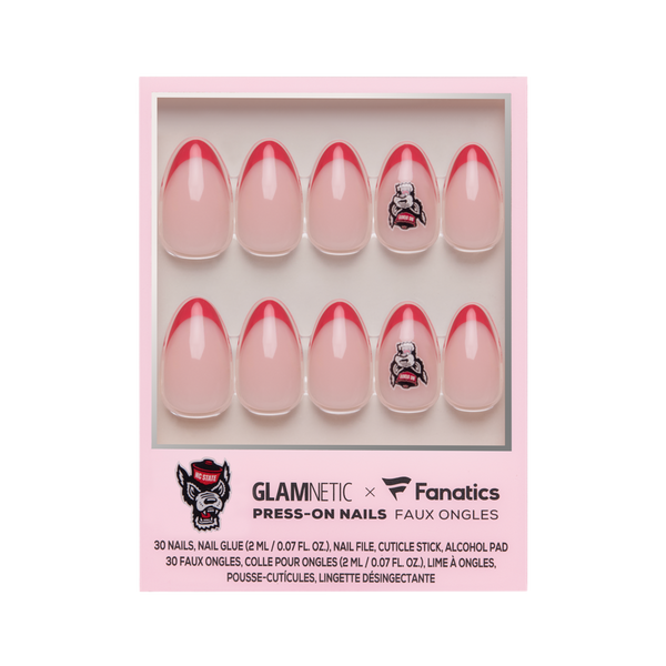 Glamnetic x Fanatics Nail NC State Wolfpack Press-On Nails #1