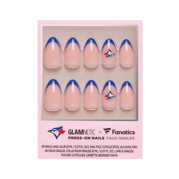 Glamnetic x Fanatics Nail Toronto Blue Jays Press-On Nails #1