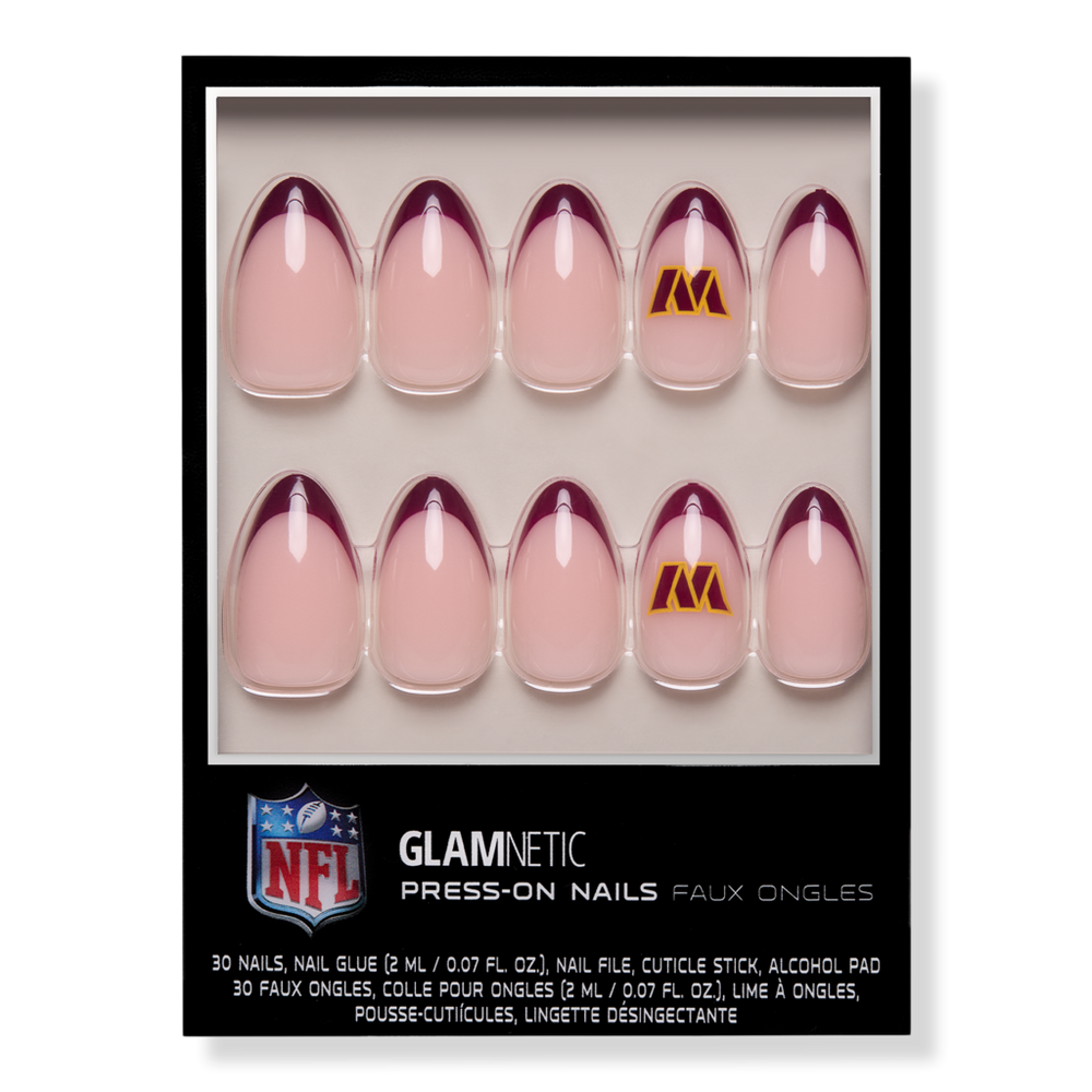 Glamnetic x Fanatics Nail Washington Commanders Press-On Nails - Washington Commanders