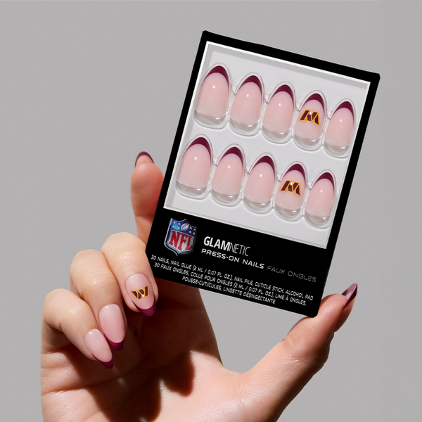 Glamnetic x Fanatics Nail Washington Commanders Press-On Nails #2
