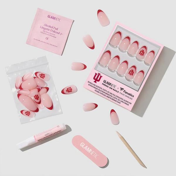 Glamnetic x Fanatics Nail Indiana Hoosiers Press-On Nails #4