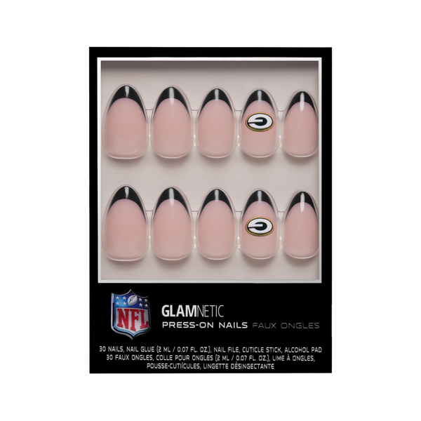 Glamnetic x Fanatics Nail Green Bay Packers Press-On Nails #1