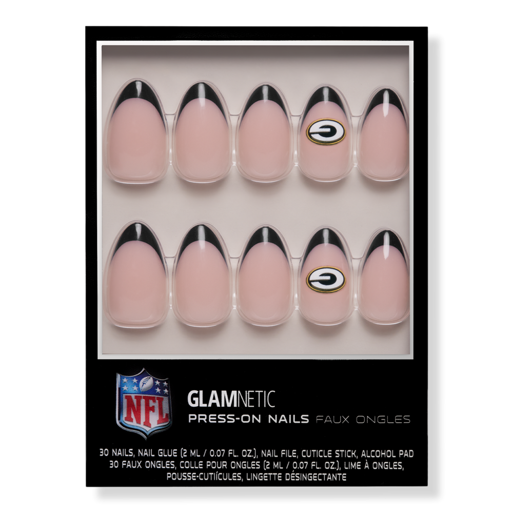 Glamnetic x Fanatics Nail Green Bay Packers Press-On Nails - Green Bay Packers