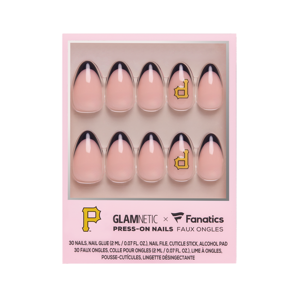 Glamnetic x Fanatics Nail Pittsburgh Pirates Press-On Nails #1