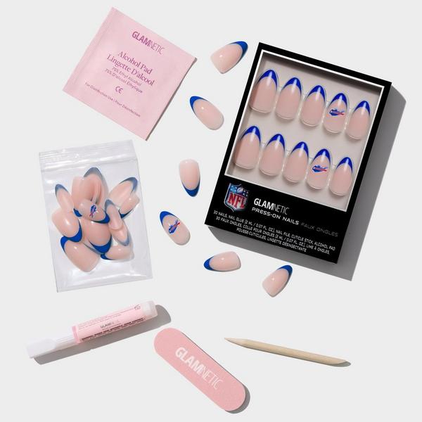 Glamnetic x Fanatics Nail Buffalo Bills Press-On Nails #4