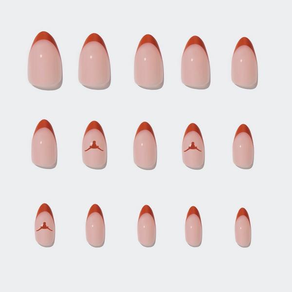 Glamnetic x Fanatics Nail Texas Longhorns Press-On Nails #5