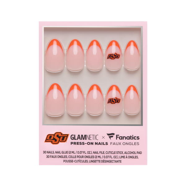 Glamnetic x Fanatics Nail Oklahoma State Cowboys Press-On Nails #1