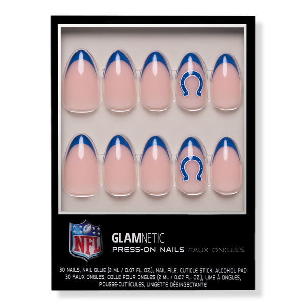 Glamnetic x Fanatics Nail Indianapolis Colts Press-On Nails #1