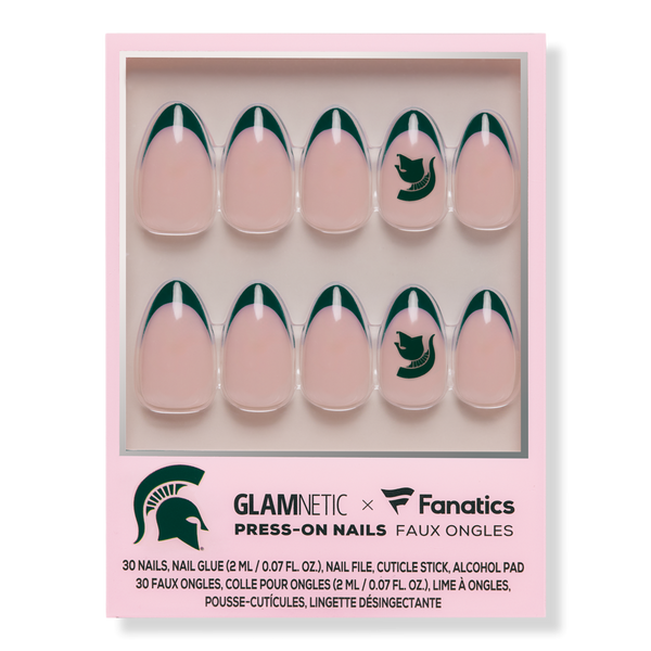 Glamnetic x Fanatics Nail Michigan State Spartans Press-On Nails #1