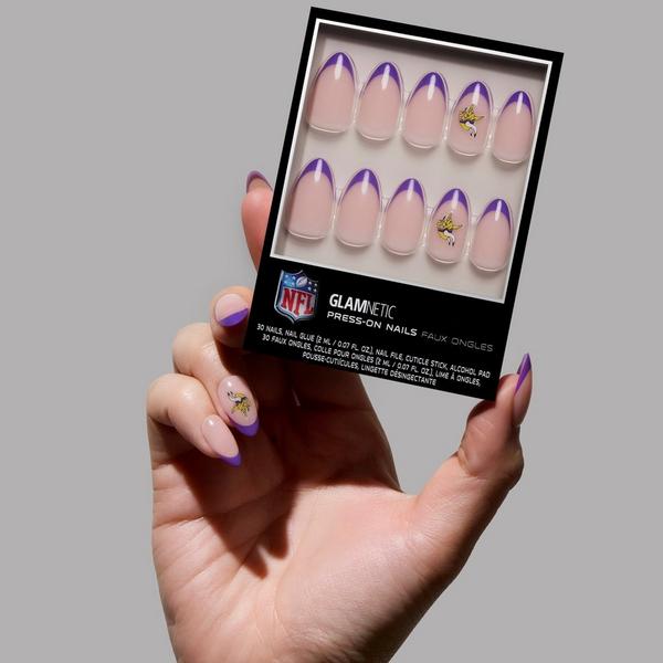 Glamnetic x Fanatics Nail Minnesota Vikings Press-On Nails #2