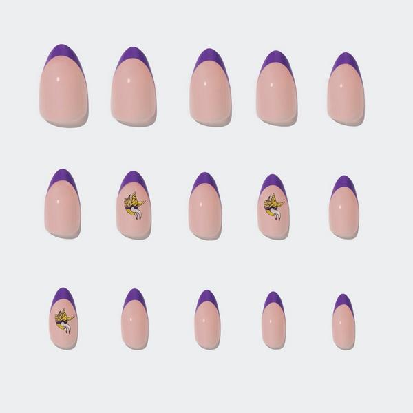 Glamnetic x Fanatics Nail Minnesota Vikings Press-On Nails #5