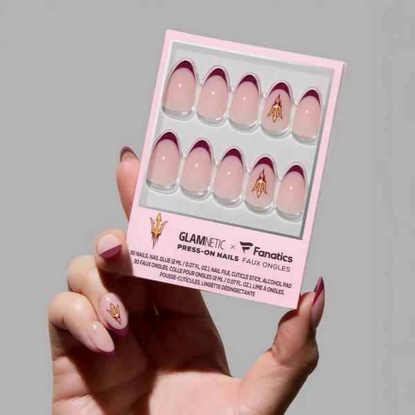 Glamnetic x Fanatics Nail Arizona State Sun Devils Press-On Nails #2